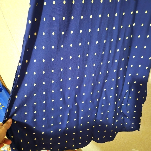 Reformation Blue Maxi Dress with Puff Cap Sleeves..SIZE:XS - Picture 12 of 16